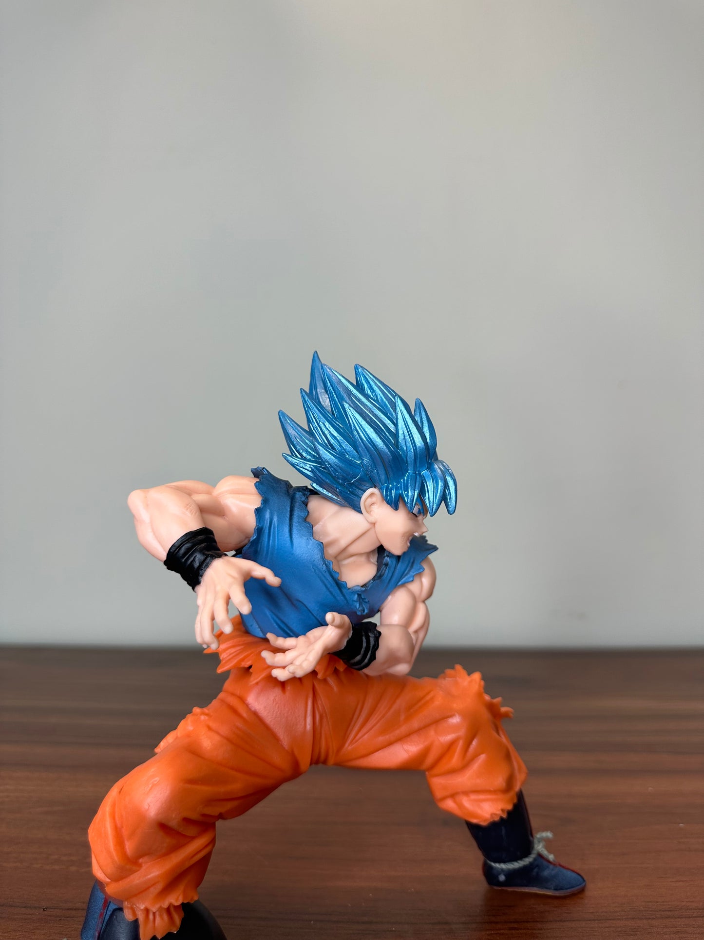 Goku Super Saiyan Blue Hair Action Figure