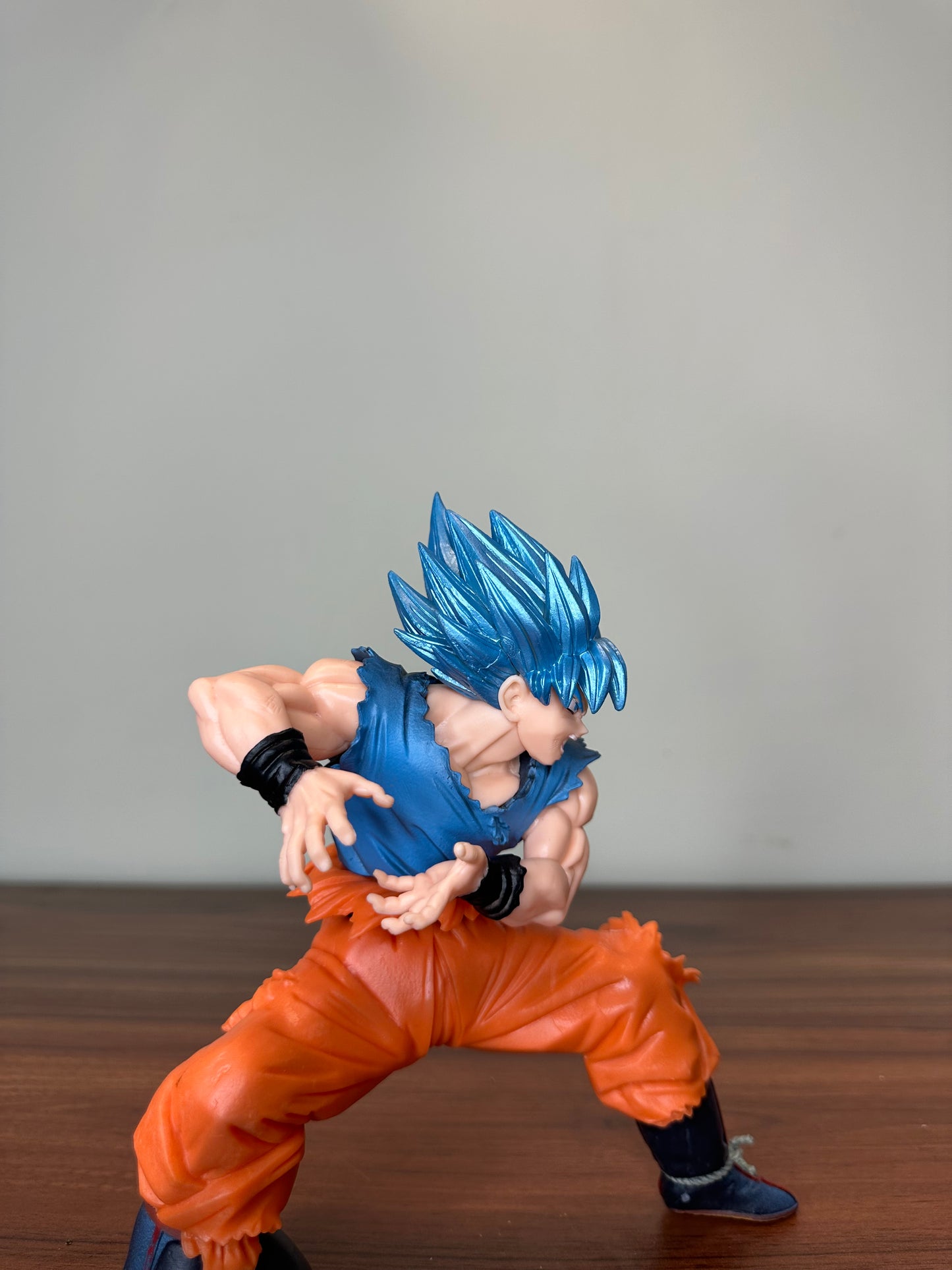 Goku Super Saiyan Blue Hair Action Figure