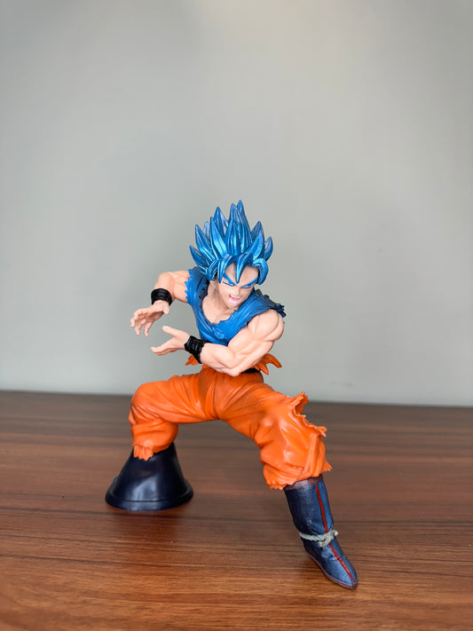 Goku Super Saiyan Blue Hair Action Figure