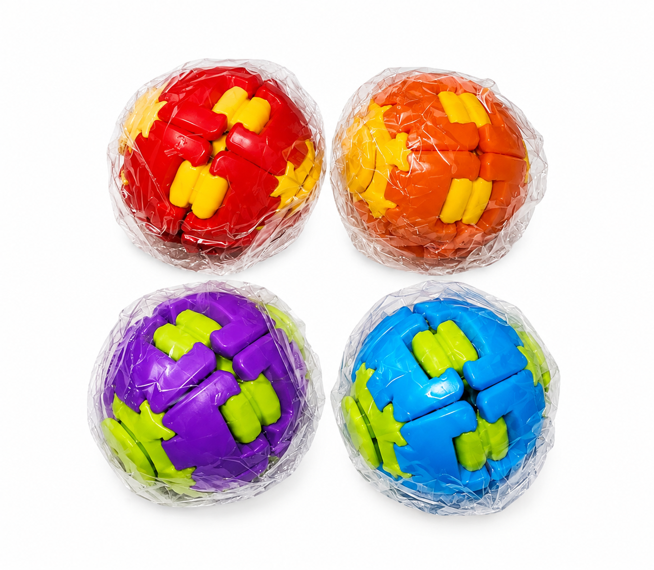 Fidget Ball Spinner Toy ( Random Colour )