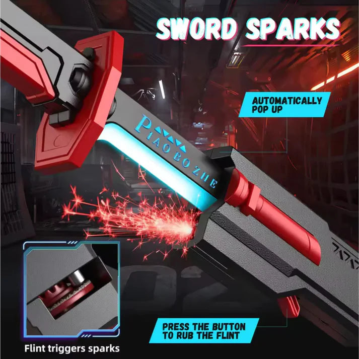 LED Sparking Katana