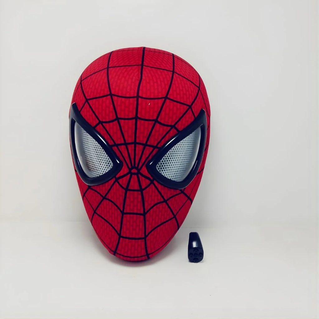 The Amazing Spider-Man Cosplay Mask with Remote-Controlled Moving Led Eyes || Breathable Material, Unisex || MARVEL