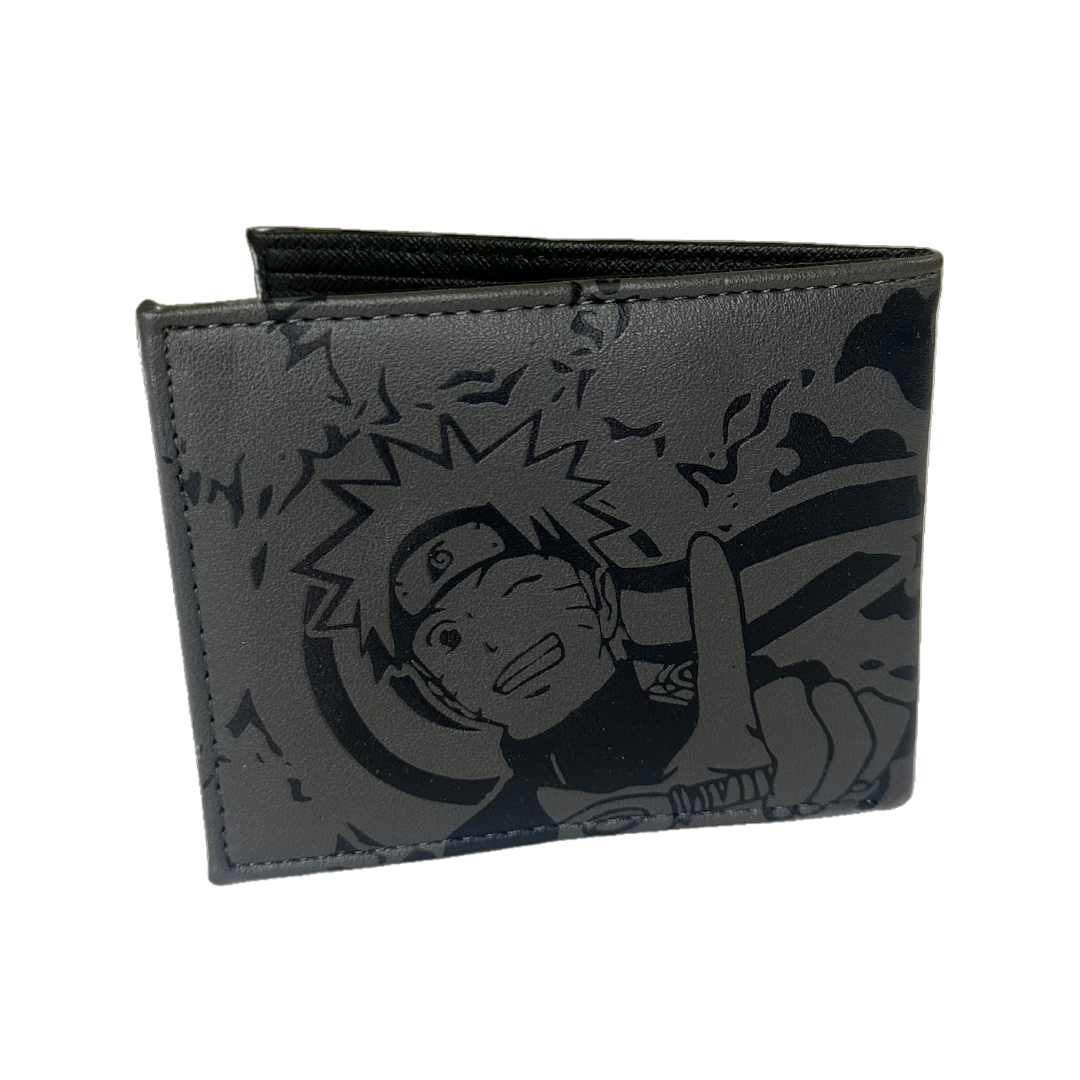 Hidden Leaf Pin Embossed Wallet