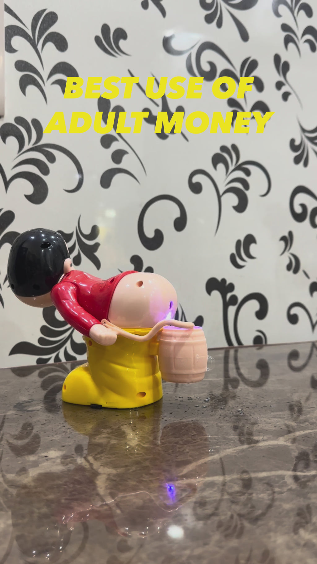 Shinchan Bum Bubble Maker With Sound ( Fully Automatic)